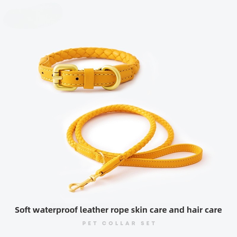 Leather Strap Quick Release - Loudik Wholesale Braided Leather Dog Leash