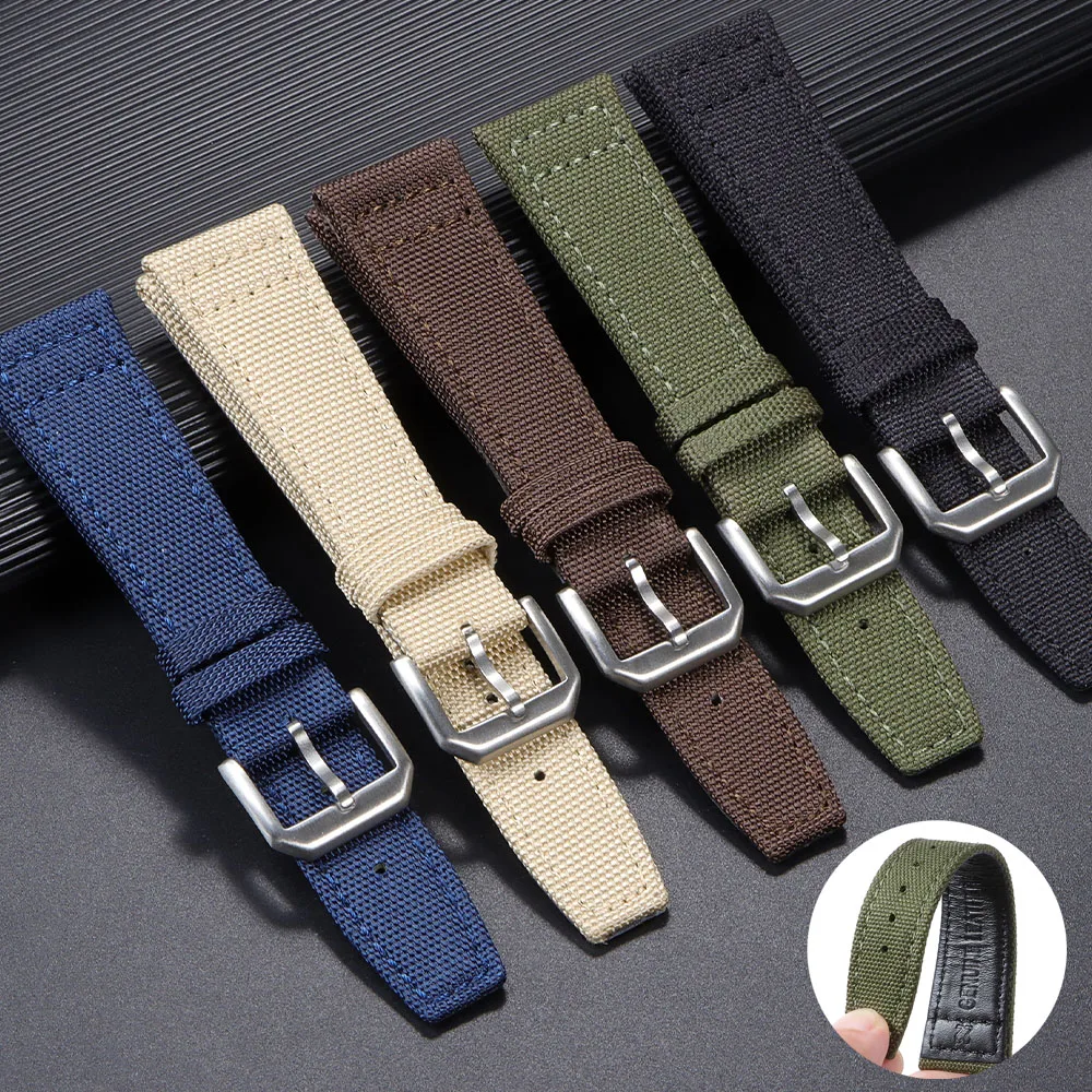 Nylon Canvas Watch Strap for I - đánh giá và giá Suede Strap Watch