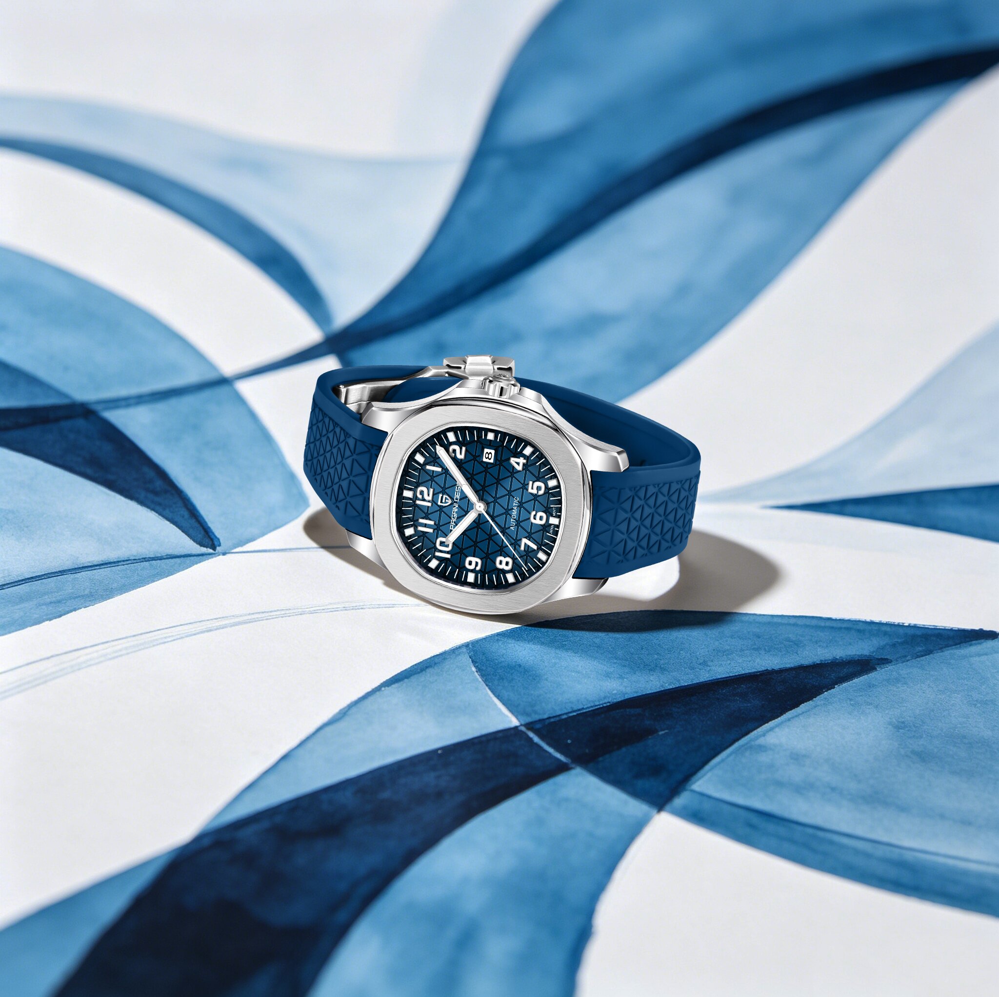 PAGANI DESIGN Men Upgrade & Pr - đánh giá và giá Rubber Strap Diver