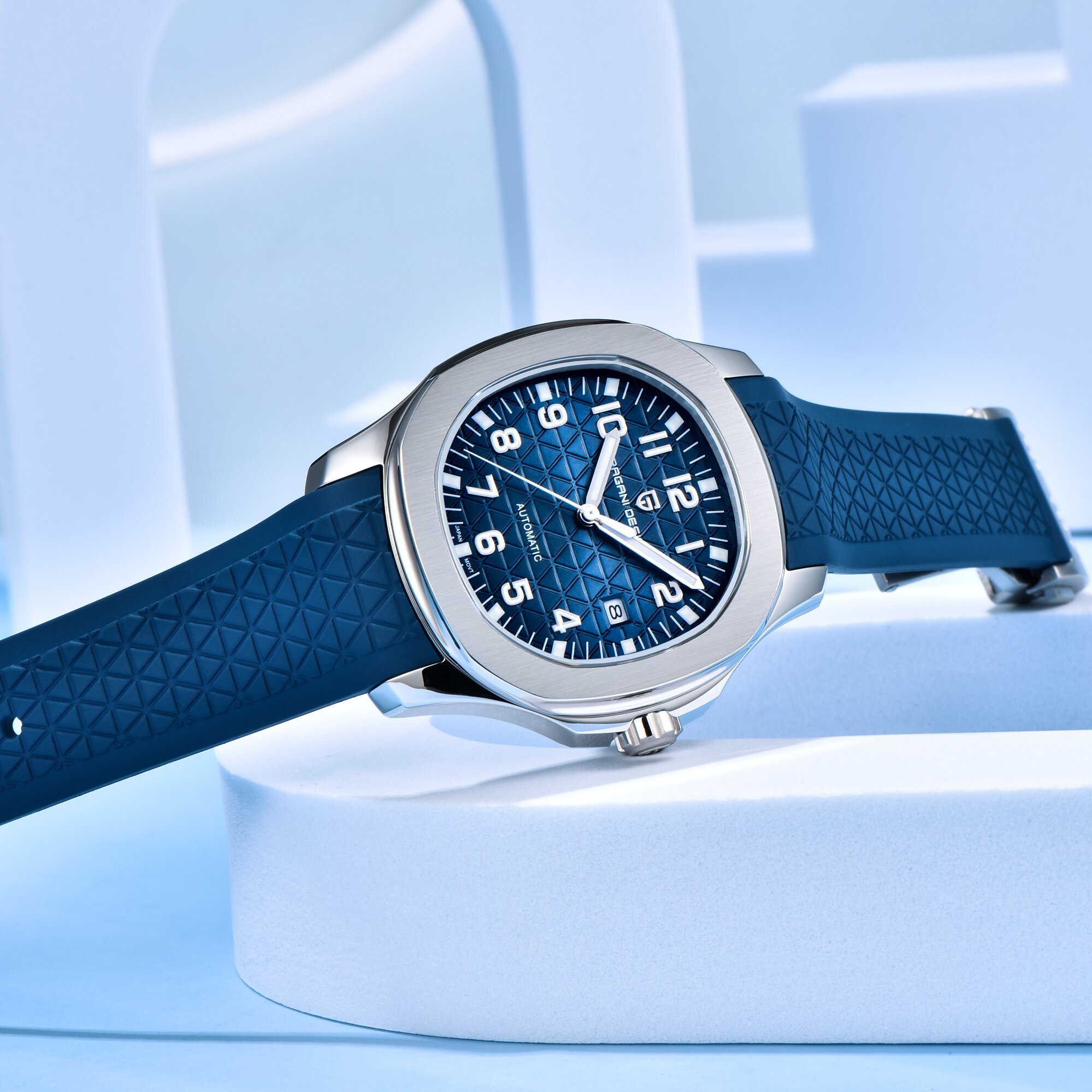 PAGANI DESIGN Men Upgrade & Pr - đánh giá và giá Rubber Strap Diver