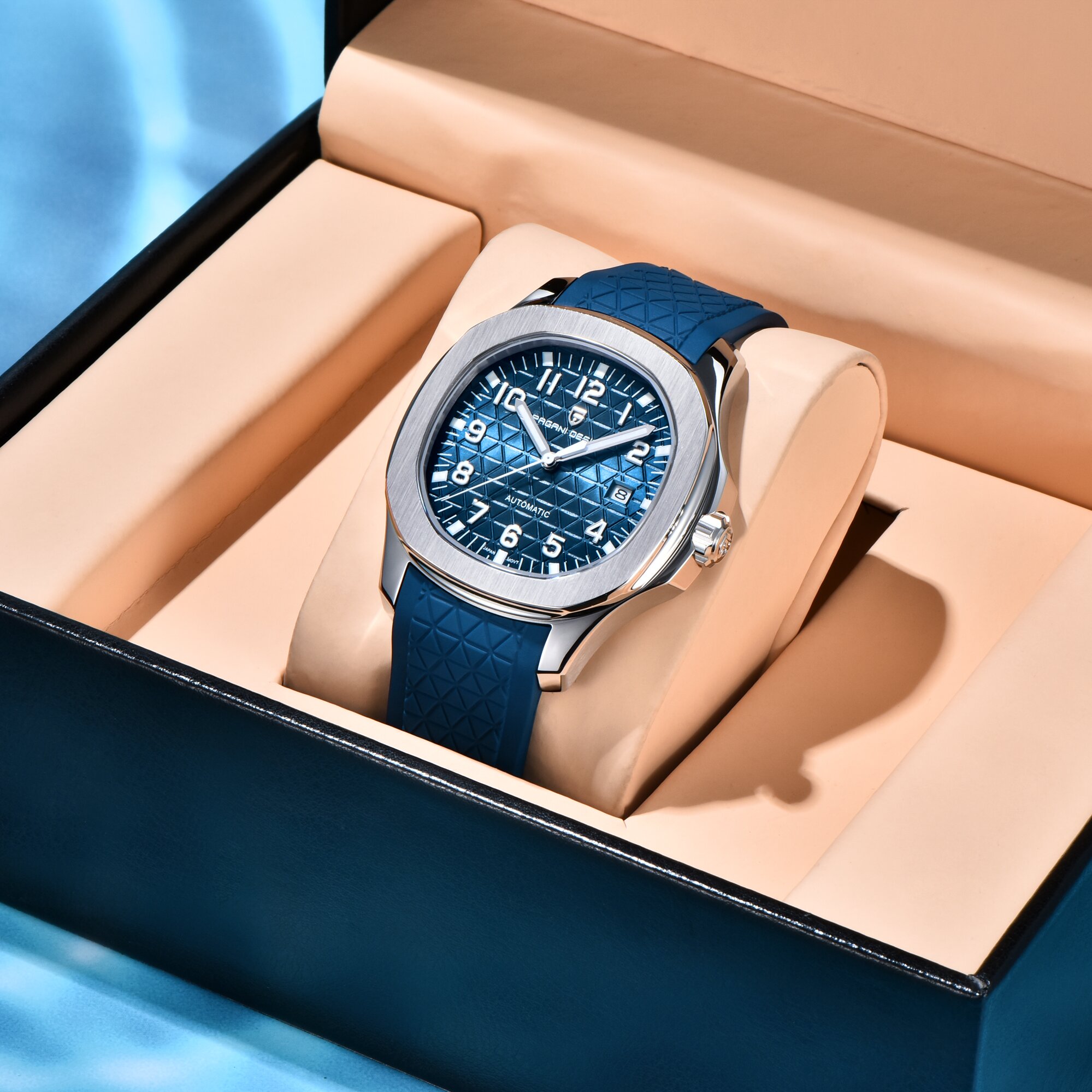PAGANI DESIGN Men Upgrade & Pr - đánh giá và giá Rubber Strap Diver