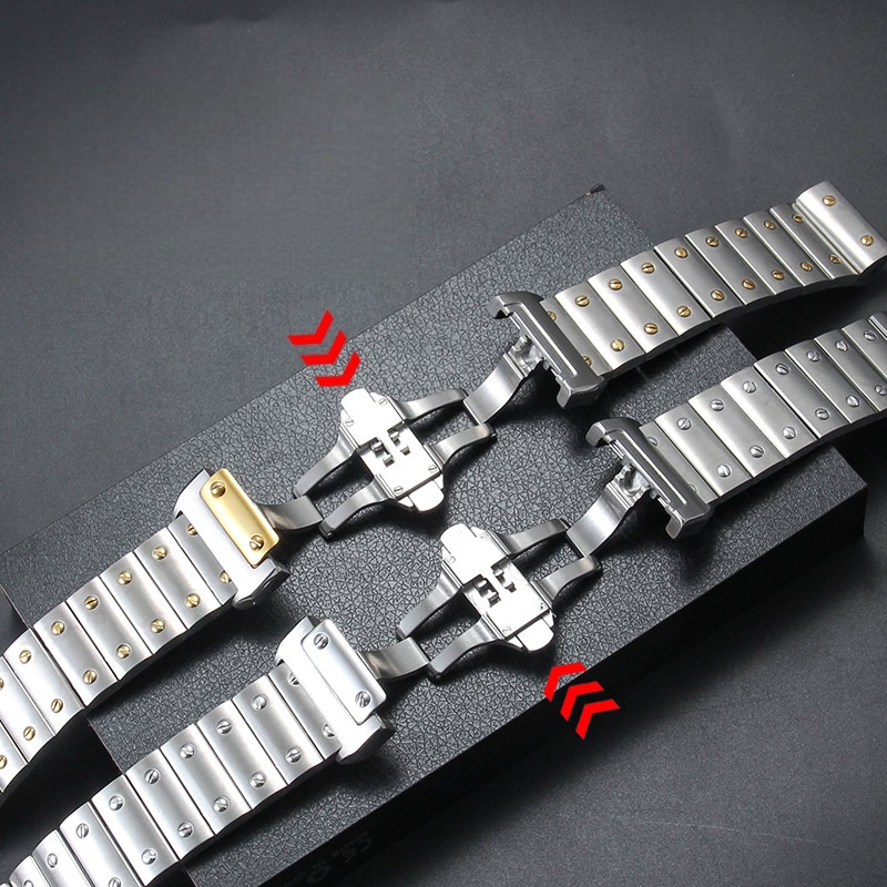 23mm High-Quality Stainless St - đánh giá và giá Cartier Watch Santos