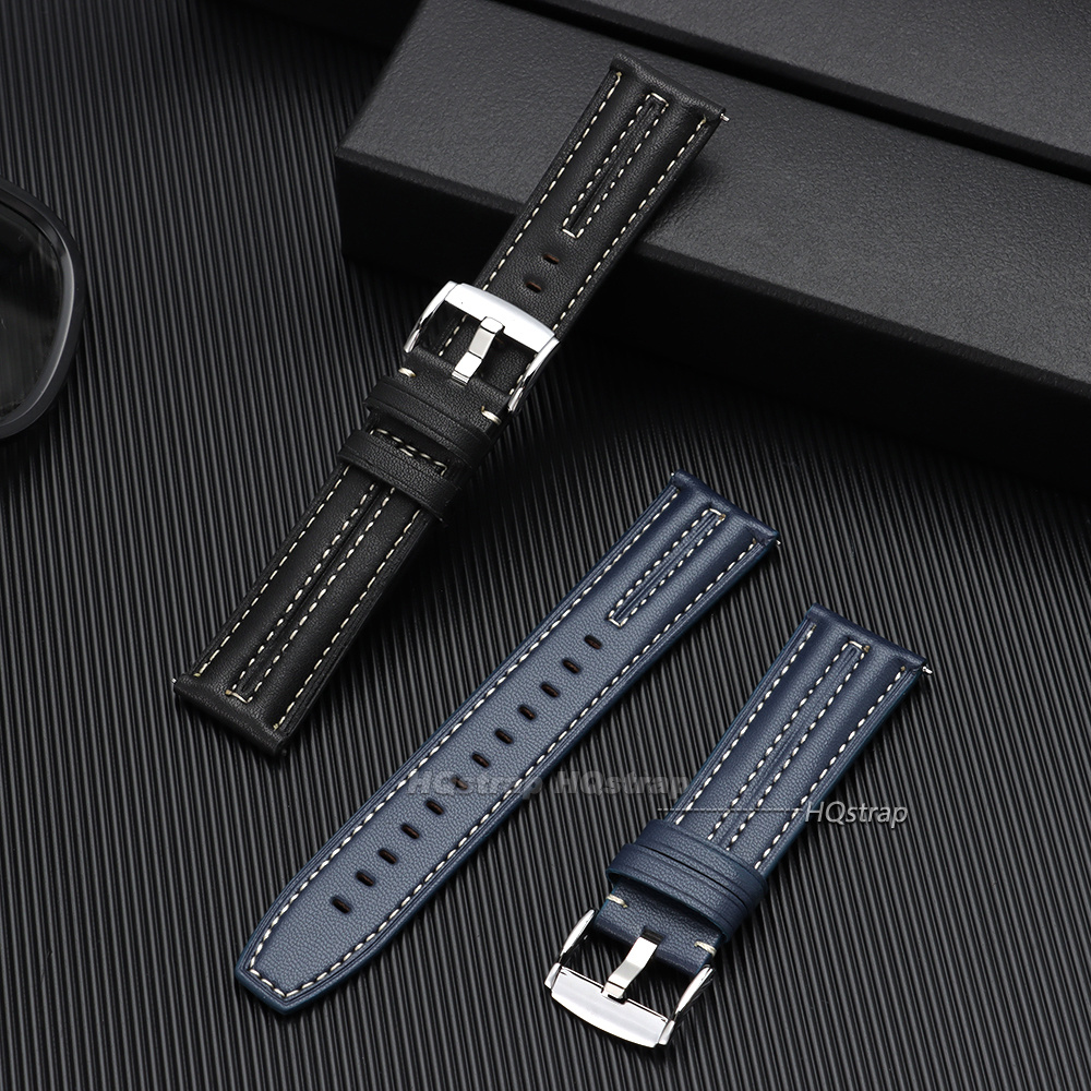 22mm Retro Calfskin Leather St - đánh giá và giá Leather Strap Quick Release