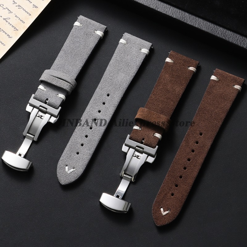 18mm 20mm 22mm Quick Release S - đánh giá và giá Suede Strap Watch