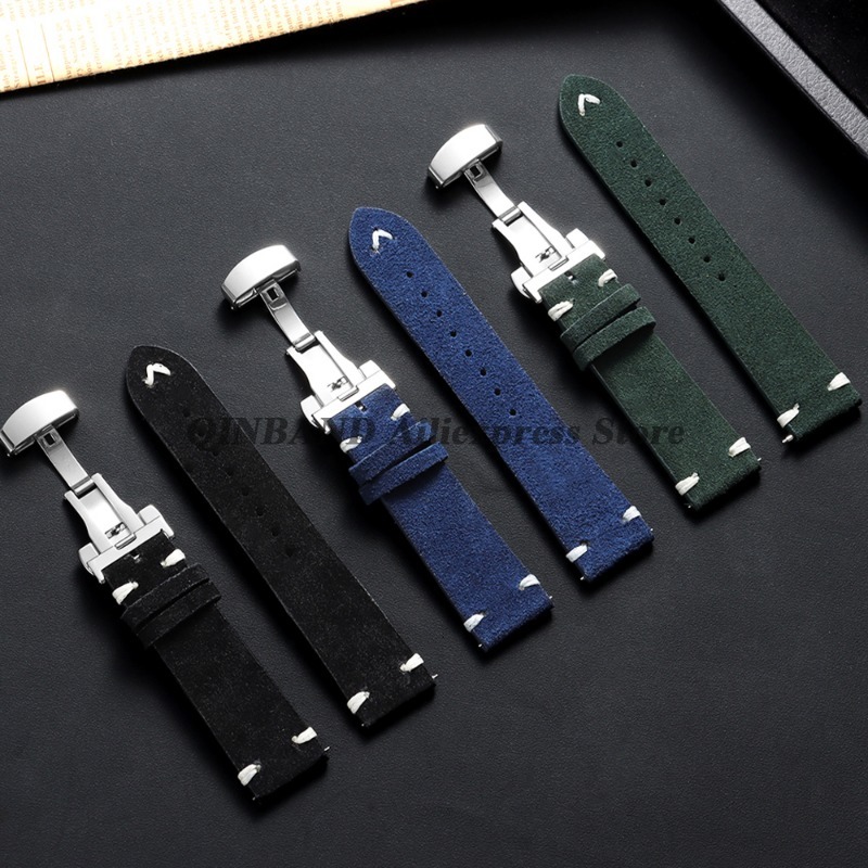 18mm 20mm 22mm Quick Release S - đánh giá và giá Suede Strap Watch