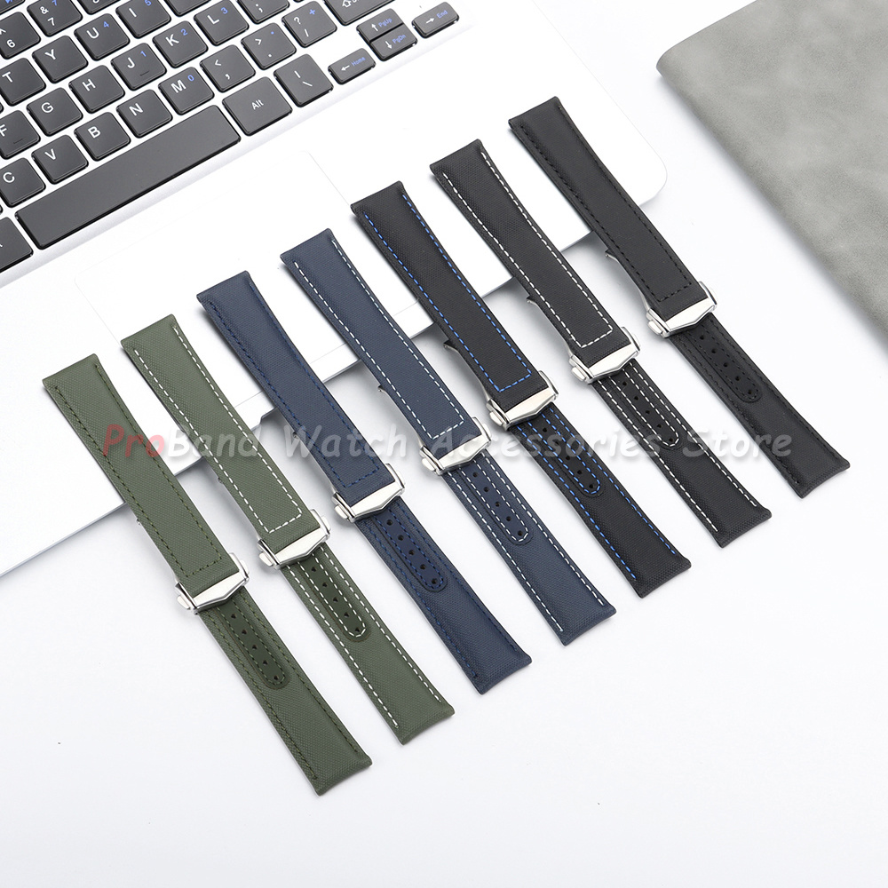 Canvas Nylon Watchband 20mm 21 - đánh giá và giá Omega Watch Speedmaster