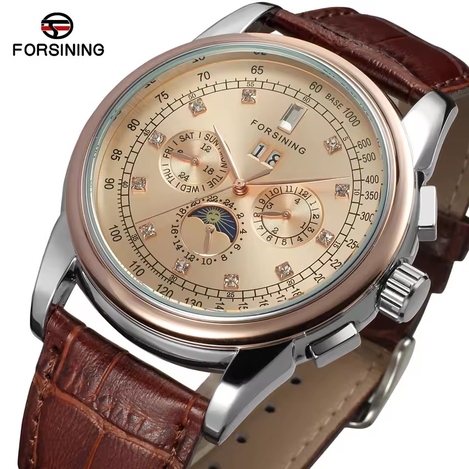 FORSINING Replica Multifunctio - đánh giá và giá Patek Philippe Watch Aquanaut