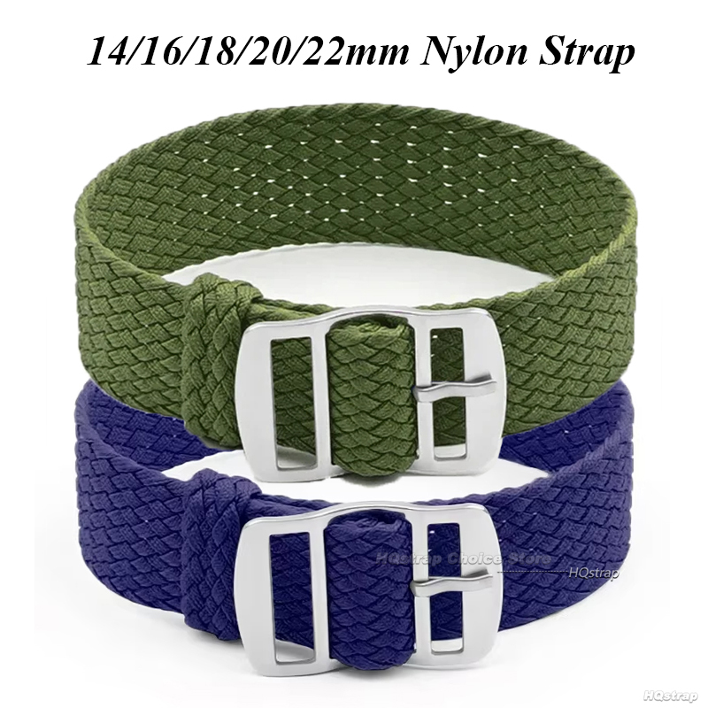 16mm 18mm 20mm 22mm Strap for  - đánh giá và giá Perlon Strap Woven