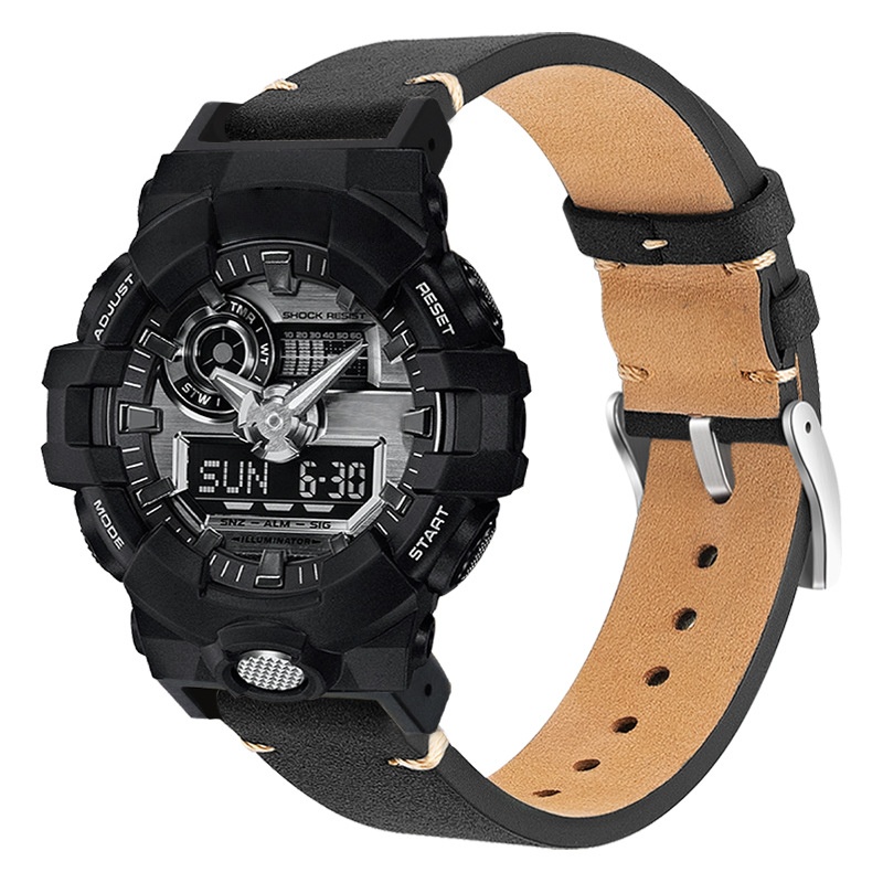 Genuine leather 16mm Strap For - đánh giá và giá Casio Watch G-Shock Dw-5600